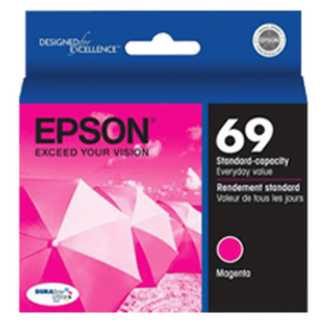 -Tout Neuf Original EPSON T069320 Cartouche d'Encre / Jet d'Encre Magenta pour EPSON WorkForce 315