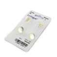 thumbnail image 4 of LA VOGUE 12 mm (0.47 in) Shank Button - White, 4 of 4