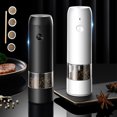 thumbnail image 3 of Seasoning Grinder Kitchen Electric Grinding Bottle 6 Speed Adjustable Thickness USB Suitable for Sea Salt, 3 of 8