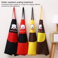 thumbnail image 3 of keepw Kitchen Apron Hanging Neck Hand Towel Adjustable Chef Aprons Oil-proof Coffee Overalls Waterproof Baking Accessories Black, 3 of 6