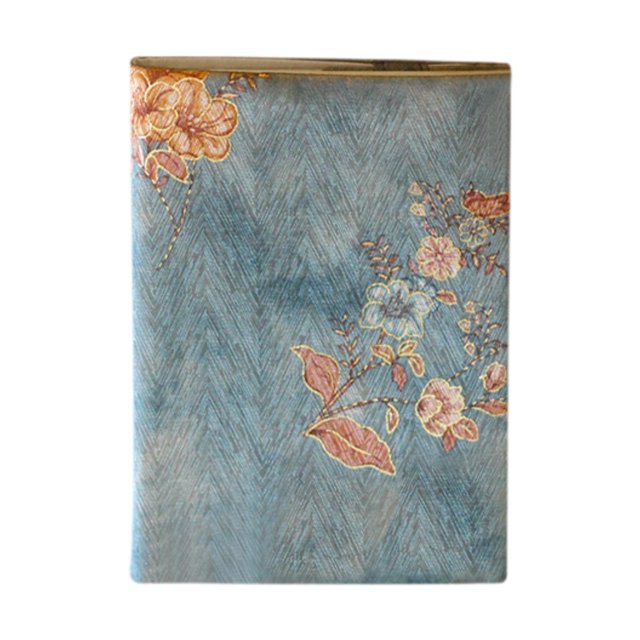 jifeng Book Sleeve Cover Cloth Book Cover Fit or A6 Floral Pattern Diary Decor Notebook Cover for Diary Album Scrapbook Paperback 21x14.8cm
