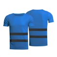 thumbnail image 1 of CNKOO Security T-shirt  Reflective Tape Road Work Safety Tee Short Sleeve Tops Safe Gear​, 1 of 5