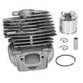 thumbnail image 3 of Cylinder Piston Kit, 46mm High Silicon Aluminum Alloy Cylinders Pistons Strong Gas Compression  For Assembly For  555 560 562XP, 3 of 8