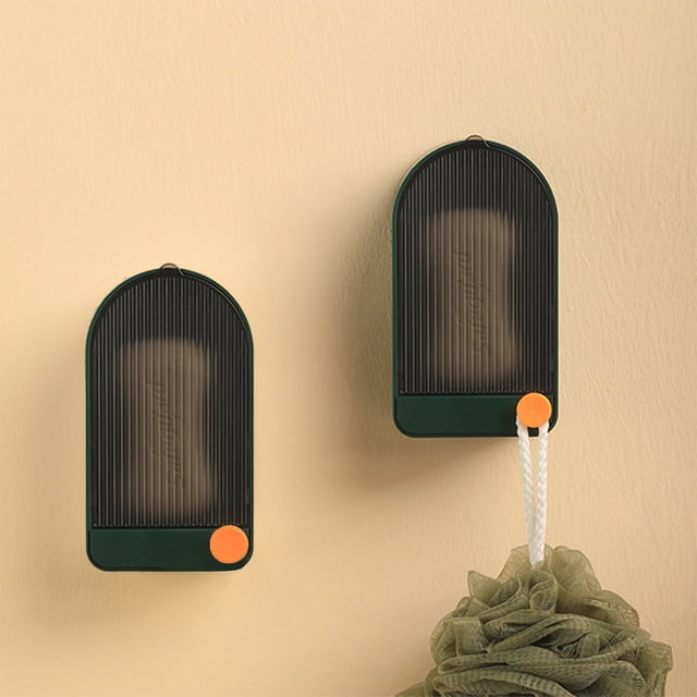 Birdeem Soap Box Wall-Mounted Household Covered Bathroom Large Dewatering Soap Box