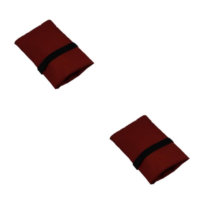 ZheElen Frost Protection Outdoor Cozy Cover Waterproof And Dustproof Easy To Polyester Thickened Outdoor Cover Rust red 2Set