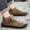 Khaki, variant on PEONAVET Men's Chelsea Boots For Men High Top Casual Mens Leather Shoes Boot Black Size Big Foot Dress Man Shoe Male Work Breathable Cowhide Oxford Fashion Waterproof Formal -