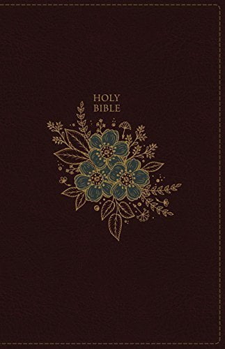 KJV, Personal Size, Giant Print Deluxe Reference Bible (Burgundy Imitation Leather)