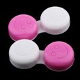 thumbnail image 3 of lionlar 10 Pieces Contact Travel Lenses Case Container Holder Pink, 3 of 5