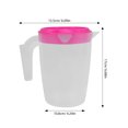 thumbnail image 4 of MIANGASTORE Pichet à Jus Pichet Transparent pour Boissons Pichet à Thé Pichet Réutilisable pour Eau Froide Pichet d'Eau avec Couvercle, 4 of 9