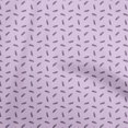 thumbnail image 1 of oneOone Georgette Viscose Mauve Fabric Retro Feather Sewing Craft Projects Fabric Prints By Yard 42 Inch Wide, 1 of 5