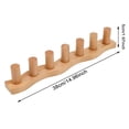 thumbnail image 3 of Wooden Yarn Knitting Machine for Crafting Adjustable Length Blankets and Shawls DIY Handmade Weaving Tool Kit, 3 of 7