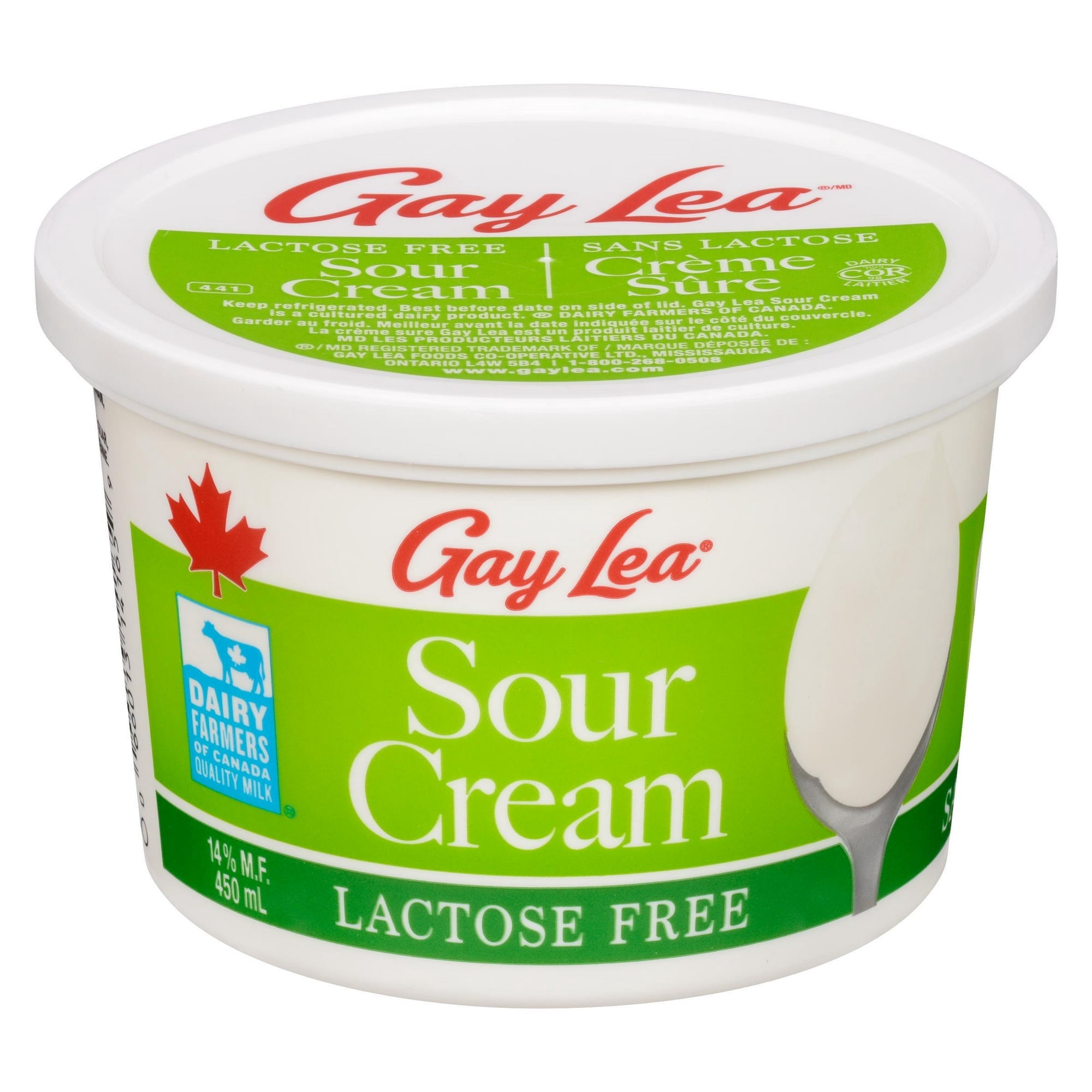 Gay Lea Lactose-Free 14% Sour Cream