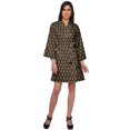 thumbnail image 2 of Moomaya Printed Kimono Robe For Girls Crossover Bathrobe Kimono Women Bathrobe, 2 of 5