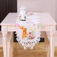 thumbnail image 4 of LSLJS Easter Table Runner Bunny Embroidered Table Runner Tablecloth Easter Decoration Suitable for Tables Party Easter Bunny Table Runner, Easter Gifts Easter Decorations, 4 of 6