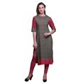 thumbnail image 1 of Bimba Robes Tuniques Droites pour Femmes Kurta d'Été Imprimée, 1 of 6