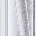 thumbnail image 2 of Jacquard Leaf Blackout Grommet Single Window Panel, 2 of 3