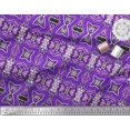thumbnail image 2 of Soimoi Velvet Fabric Floral Decorative Print Sewing Fabric Yard 58 Inch Wide, 2 of 2