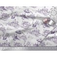 thumbnail image 2 of Soimoi Moss Georgette Fabric Yacht & Architecture Structure Architectural Printed Craft Fabric by The Yard 42 Inch Wide, 2 of 3