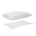 thumbnail image 3 of Down Perfect White Feather & Down Pillow Medium Support, 3 of 8