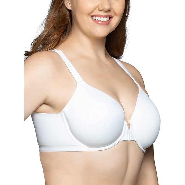 Vanity Fair Womens Beauty Back Full Figure Front Close Underwire Bra, 40D, Star