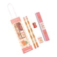 thumbnail image 1 of 5-Piece Back-to-School Pencil Set Includes Sharpener, Ruler & Eraser for Kindergarten, Art & Homework, 1 of 7