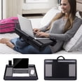 thumbnail image 3 of Extra Large Lap Laptop Desk- Home Office Portable LapDesk with Mouse Pad & Wrist Rest for Notebook/MacBook/Tablet, Sofa Bed Working, Writing, Drawing, 3 of 6