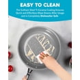 thumbnail image 2 of Gotham Steel Nonstick Pots and Pans 20 Piece Kitchen Ceramic Cookware Bakeware Set Aqua Blue, 2 of 7