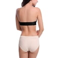 thumbnail image 4 of Strapless Bras for Large Breasts Ladies Strapless Gathering Invisible Bra Glossy Back Buckle Breast Seamless Bra Underwear Strapless Bra for Large Breasts, 4 of 8