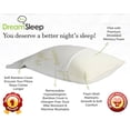 thumbnail image 3 of Hypoallergenic, Shredded Memory Foam Bamboo Pillow That Provides Maximum Support for Back & Neck, 3 of 3