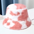 thumbnail image 4 of Chapeau de Pêcheur Hiver Léopard Impression Épaisse Coupe-Vent Sangle Fixe Résistant au Froid Couleur Plate Haut Correspondant Réglable Dame Chapeau d'Extérieur, 4 of 10