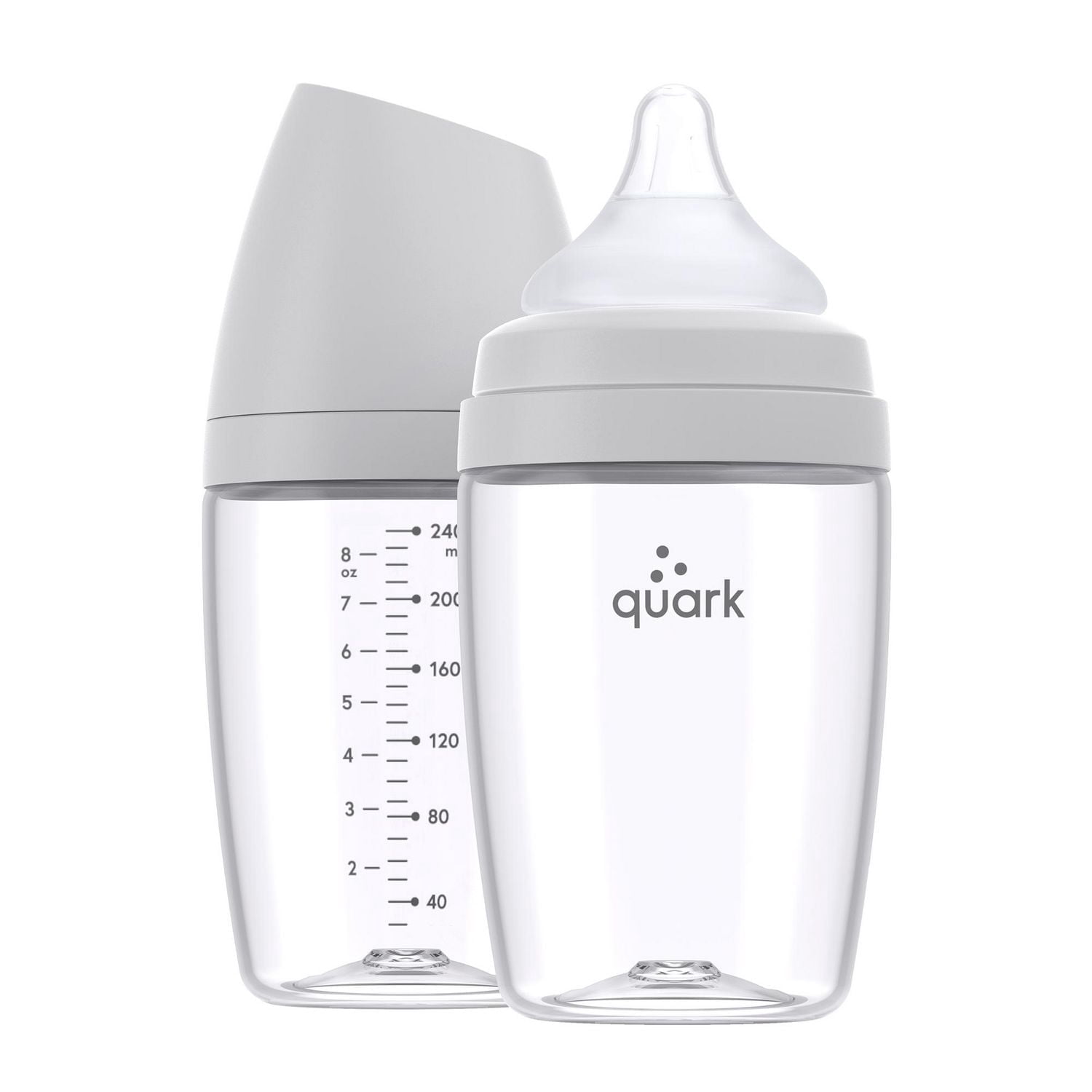 Quark - BuubiBottle MAX Baby Bottles - Grey