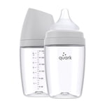 Quark - BuubiBottle MAX Bouteilles pour bébés - gris