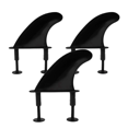 thumbnail image 1 of 9Pcs Soft Top Surfboard Fins Sets for Softboard Paddle Board Surf Boards Accessories, 1 of 7
