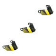thumbnail image 1 of Youkk High-Performance for Visor Lens for FF358 396 Full Face Scratch-Resistant Golden 255mm 3Set, 1 of 6