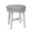 thumbnail image 1 of Hillsdale Tabouret de Coiffeuse Sophia, Lin Gris, 1 of 2