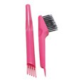thumbnail image 3 of Peigne Nettoyant Service Longue Durée Matériau Premium Style Fou Poils Noirs Opération Petite Brosse Répétition Design Unique, 3 of 5