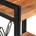 thumbnail image 3 of vidaXL 3-Tier Bookcase 40x30x80 cm Solid Acacia Wood, 3 of 5