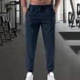 thumbnail image 2 of Dagugfen Pantalon Homme Taille Élastique Jambe Fuselée Ajusté Été Léger Décontracté Course Athlétique, 2 of 5