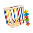 thumbnail image 4 of HILABEE Kids Sensory Shape Sorter Toy,Activity Cube Bin,Gifts,Color Perception,Sensory, 4 of 9