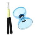 thumbnail image 2 of Jouet Diabolo Chinois Moyen à Triple Roulement avec Bâtons en Carbone, - Bleu, 12 cm, 2 of 8