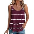 thumbnail image 1 of Plebaso Eyelet Tank Tops Womens Sleeveless Embroidery Tunic Print Summer Flowy Shirts for Beach Vacation, 1 of 6