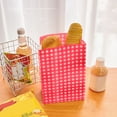 thumbnail image 1 of QTOCIO Colorful Plaid Kraft Paper Bag Gift Wrap Small Gift Paper Bag Cute Storage Organizer Bag, 1 of 4
