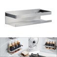 thumbnail image 3 of yuksok Spice Rack Wall Mounted Seasoning Rack, Stainless Steel Storage Holder Organizer Kitchen Supplies Accessory Save Space M, 3 of 9