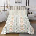 thumbnail image 1 of Erosebridal Pink Bowknot Coverlet Set King, Rustic Floral Bedding Set, Princess Style Decor, 1 of 5