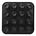 thumbnail image 2 of Billiard Ball Storage Tray Billiard Accessory Billiard Ball Storage Tray Holds 16 Balls Pool Accessory For Billiards Parlor Black, 2 of 8