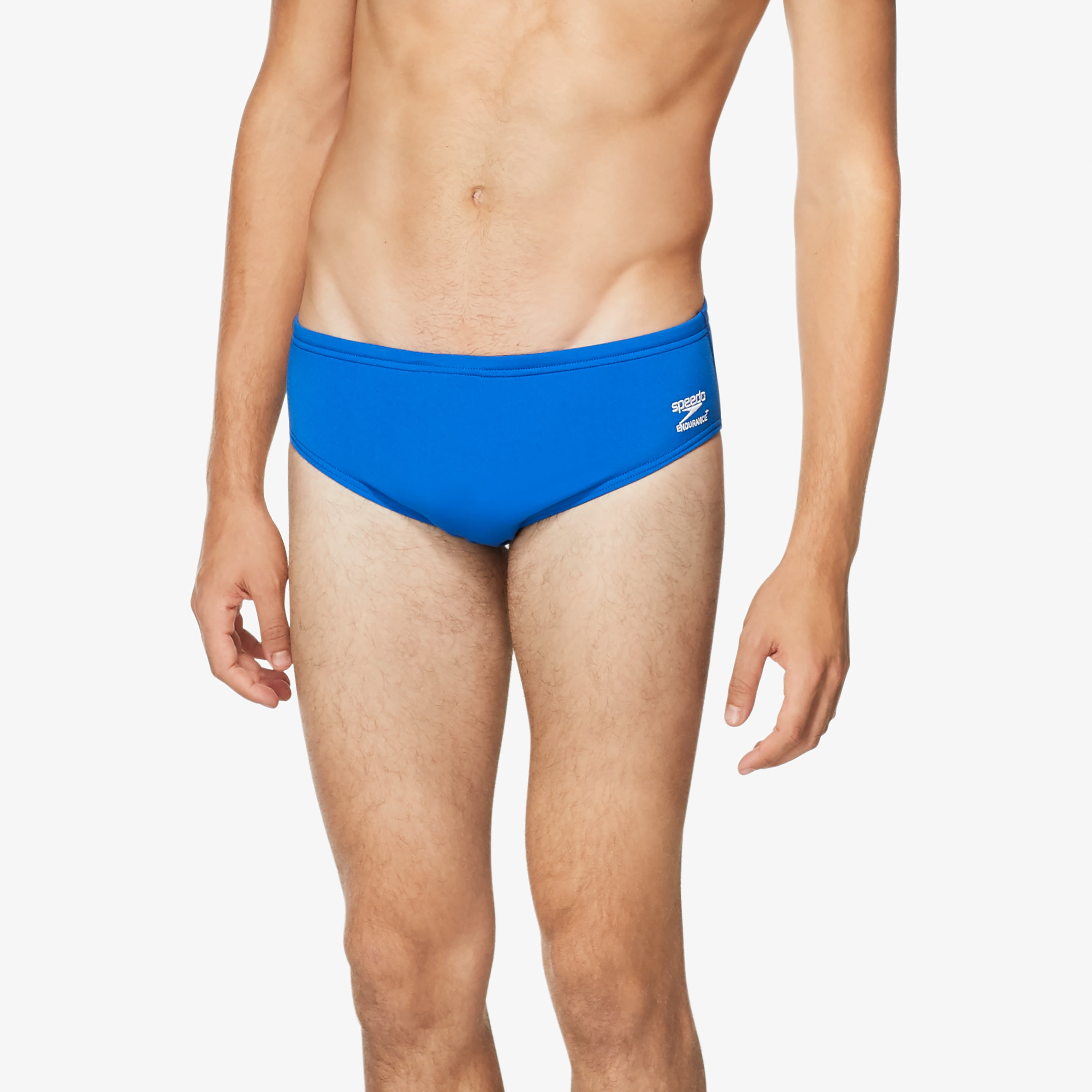 Speedo Men's Adult Swimsuit Brief Endurance+ Solid - Speedo Blue, Size: 30