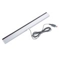 thumbnail image 1 of Qiilu Infrared IR Signal Ray Sensor Bar/Wired Receiver & Standcfor Nintendo WII Console,Sensor Bar, Wii Sensor Bar, 1 of 7
