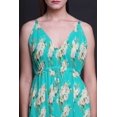 thumbnail image 4 of Bimba Robe de Plage Bohème Longue Sans Manches à Bretelles Imprimée Florale pour Femme - Petit, 4 of 6