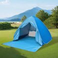 thumbnail image 4 of Hearth & Gear Outdoor Camping Camping Beach Up Beach Tent Sun Shelter For 2 To 3 Person 98% Includes 6 Tent Peg And Storage Bag To Withstand Wind Water Proof For Fishing Hiking Camping Bear Canister, 4 of 4