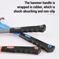 thumbnail image 2 of TFixol Heavy-Duty Camping Tent Peg Kit with Hammer, Protective Covers, Fluorescent Rings, and Storage Bag (8 Steel Pegs, Orange Hammer, Compact Design), 2 of 6